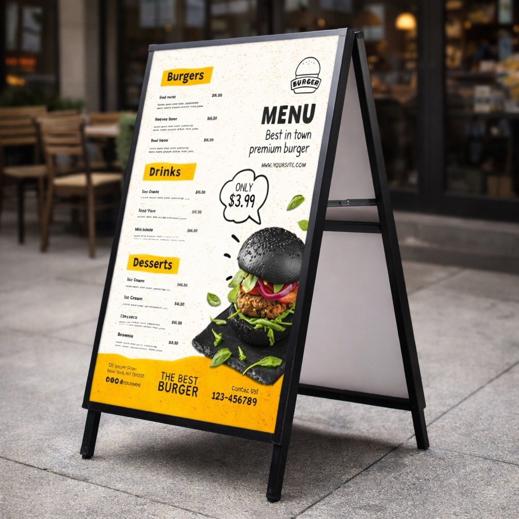 Advertising Poster Display Stand AP01
