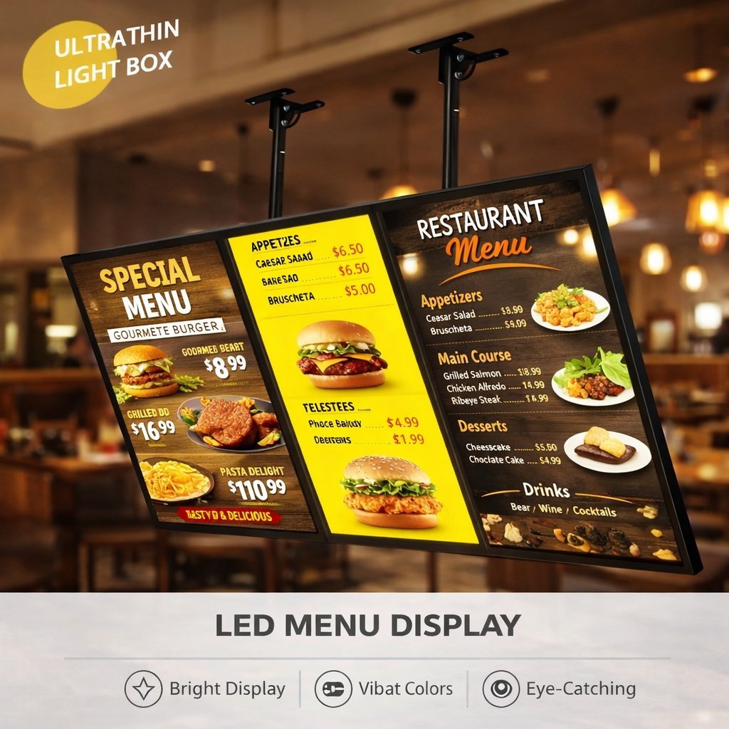 LED Illuminated Menu Board LB01
