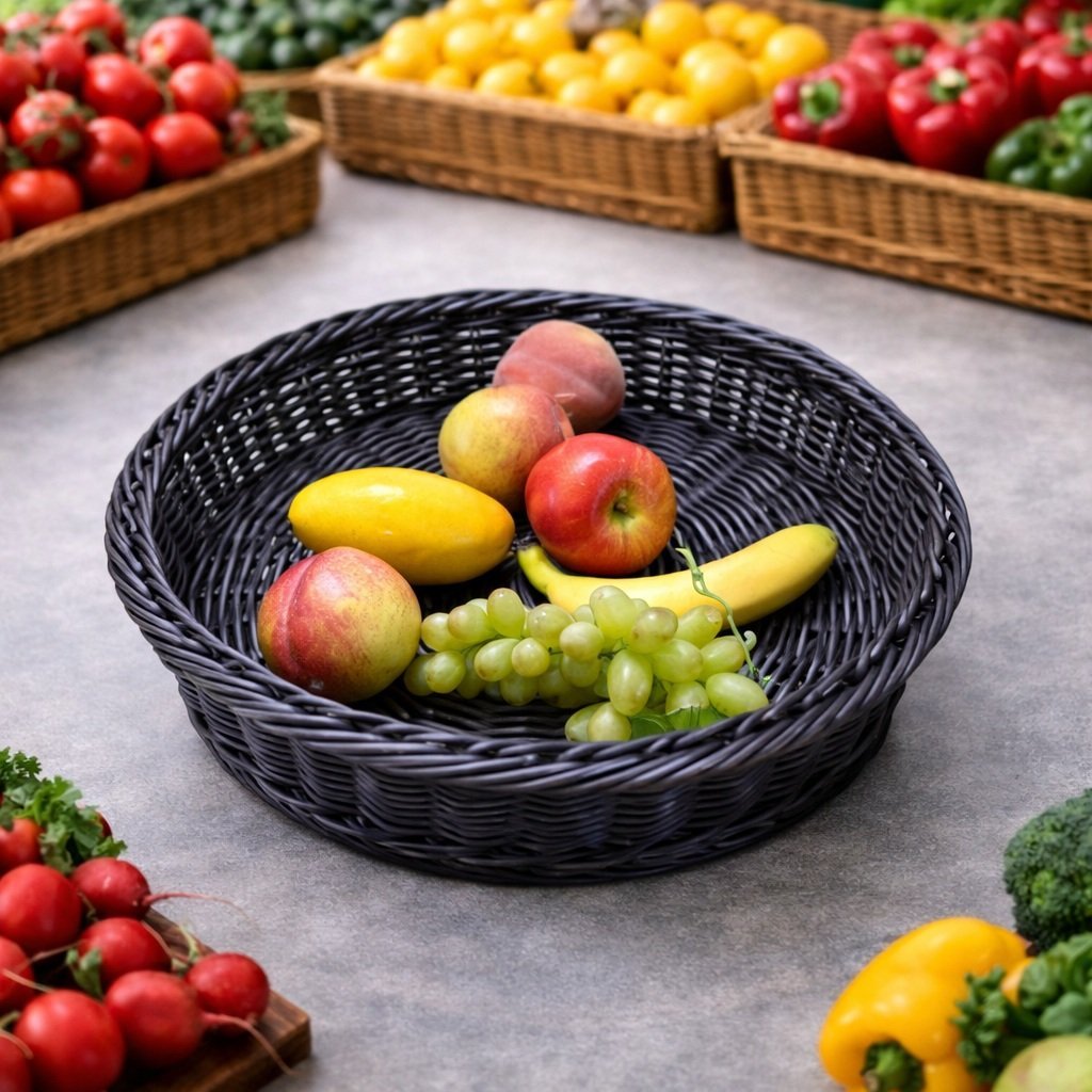 Rattan Display Basket RB04